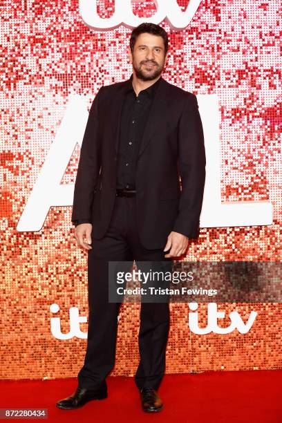 Alexis Georgoulis arriving at the ITV Gala held at the London Palladium on November 9, 2017 in London, England.