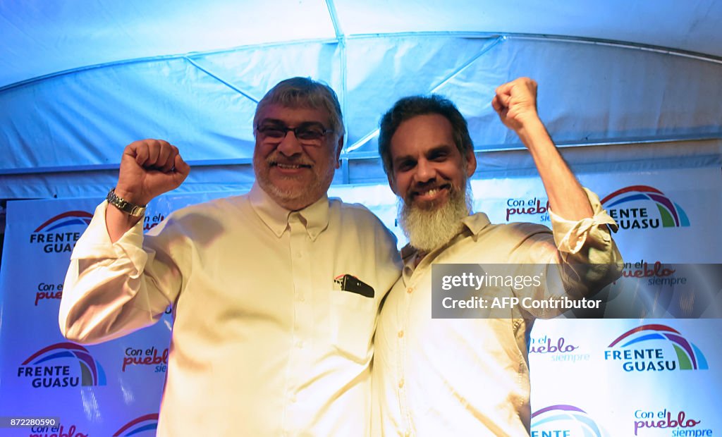 PARAGUAY-ELECTIONS-LUGO-RUBIN