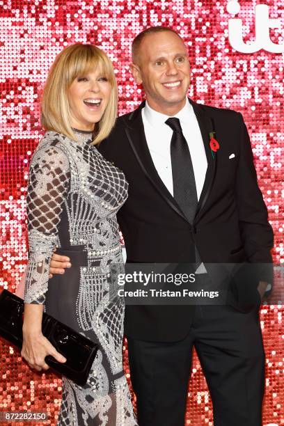 Kate Garraway and Robert Rinder arriving at the ITV Gala held at the London Palladium on November 9, 2017 in London, England.