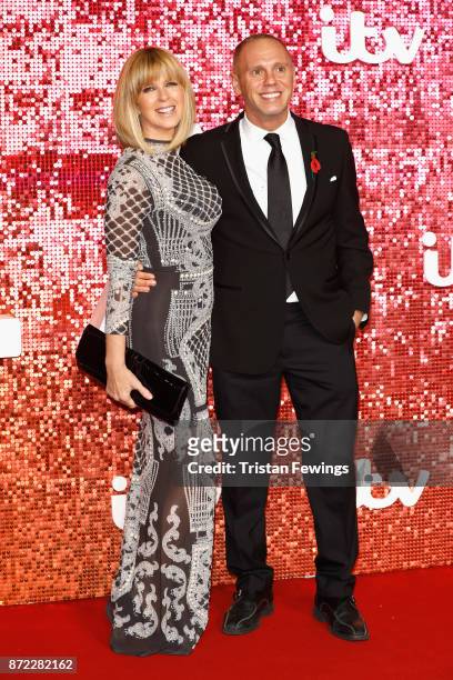 Kate Garraway and Robert Rinder arriving at the ITV Gala held at the London Palladium on November 9, 2017 in London, England.
