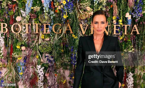 Nieves Alvarez attends Bottega Veneta's 'The Hand of the Artisan Cocktail Dinner' at Chiswick House And Gardens on November 9, 2017 in London,...