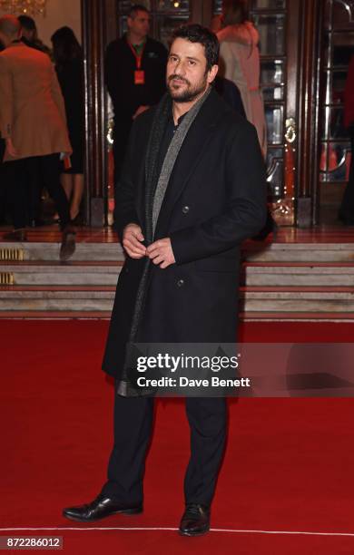 Alexis Georgoulis attends the ITV Gala held at the London Palladium on November 9, 2017 in London, England.