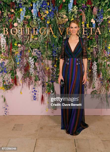 Martin attends Bottega Veneta's 'The Hand of the Artisan Cocktail Dinner' at Chiswick House And Gardens on November 9, 2017 in London, England.