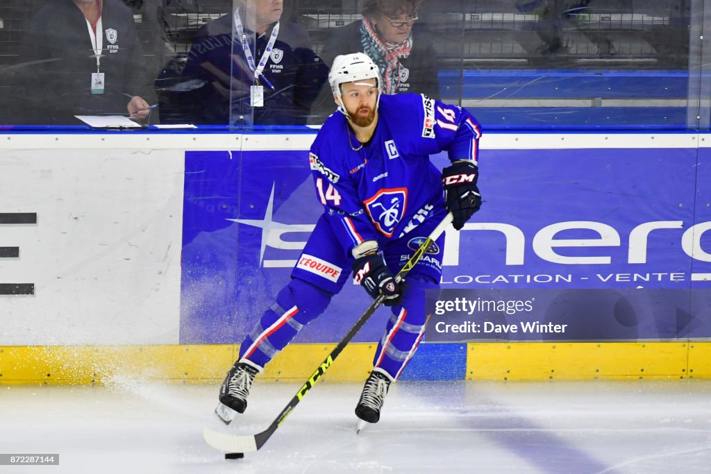 EIHF Ice Hockey Four Nations tournament - France v Slovenia