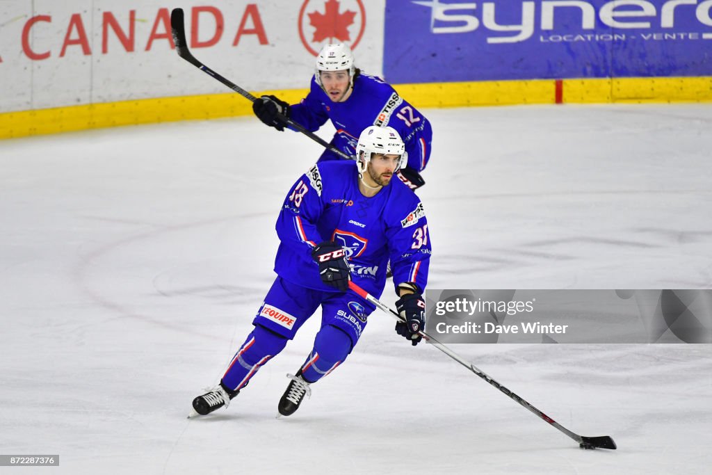 EIHF Ice Hockey Four Nations tournament - France v Slovenia