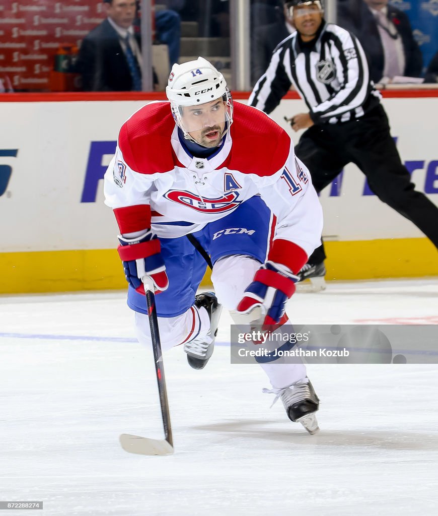 Montreal Canadiens v Winnipeg Jets