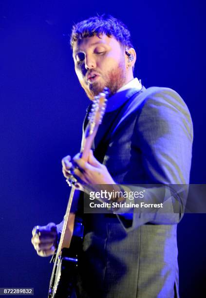 James Arthur performs at Key 103 Live at Manchester Arena on November 9, 2017 in Manchester, England.