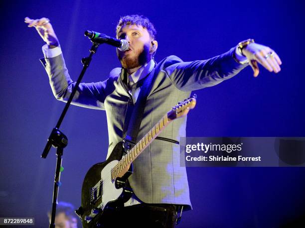 James Arthur performs at Key 103 Live at Manchester Arena on November 9, 2017 in Manchester, England.