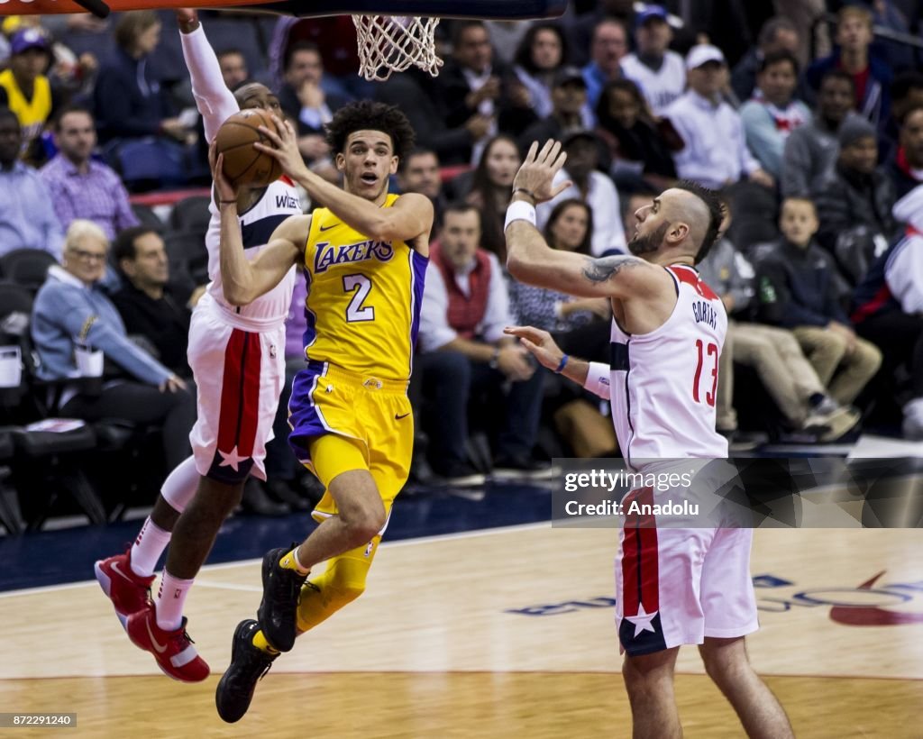 Washington Wizards vs L.A. Lakers: NBA