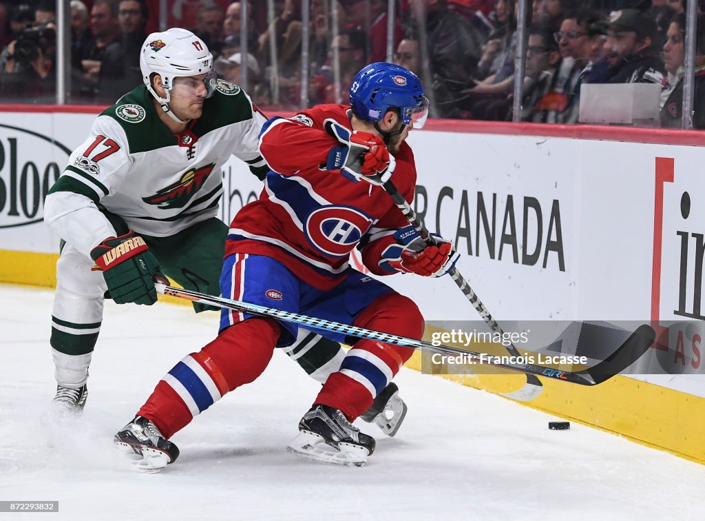 Minnesota Wild v Montreal Canadiens