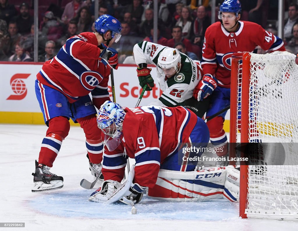 Minnesota Wild v Montreal Canadiens