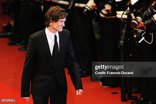 Actor Matt Smith attends the Fish Tank Premiere held at the Palais Des Festival during the 62nd International Cannes Film Festival on May 14, 2009 in...