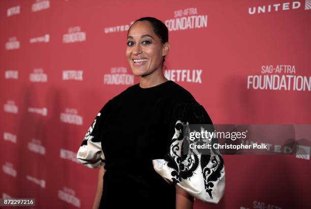 Tracee Ellis Ross attends the SAG-AFTRA Foundation Patron of the Artists Awards 2017 at the Wallis Annenberg Center for the Performing Arts on...