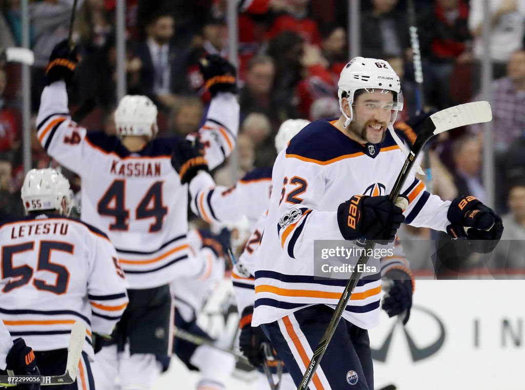 Edmonton Oilers v New Jersey Devils