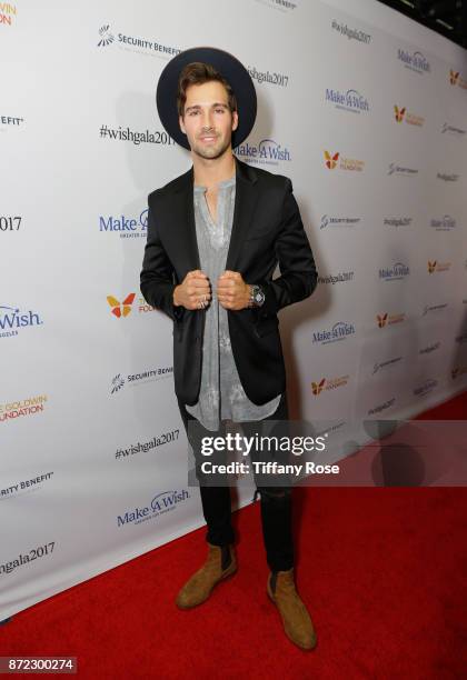 Actor/singer James Maslow at the 2017 Make a Wish Gala on November 9, 2017 in Los Angeles, California.