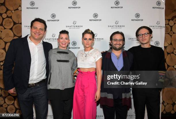 Producer Michael A. Pruss, Chief Content Officer, Refinery29, Amy Emmerich, writer/director Kristen Stewart, producer David Shapiro, and actor Josh...