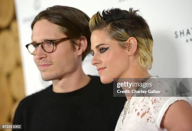 Josh Kaye and Kristen Stewart at Refinery29's Shatterbox Anthology Premiere Of Kristen Stewart's "COME SWIM" on November 9, 2017 in Los Angeles,...