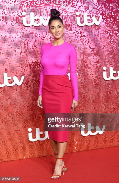 Nicole Scherzinger attends the ITV Gala at the London Palladium on November 9, 2017 in London, England.