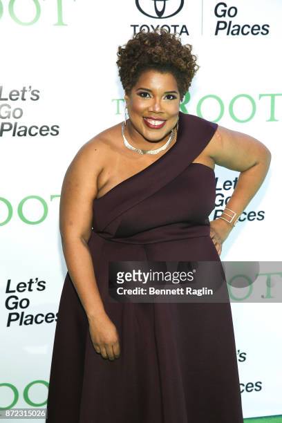 Managing Editor of the Root Danielle Belton attends the The Root 100 Gala at Guastavino's on November 9, 2017 in New York City.