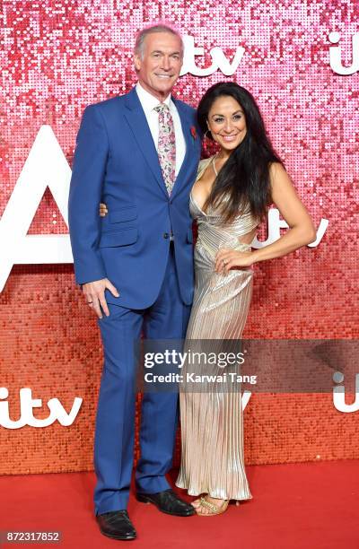 Dr. Hilary Jones and Dee Thresher attend the ITV Gala at the London Palladium on November 9, 2017 in London, England.