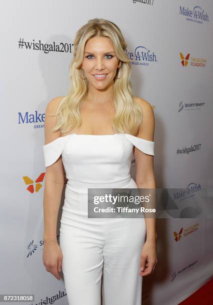 Sportscaster Charissa Thompsonat the 2017 Make a Wish Gala on November 9, 2017 in Los Angeles, California.