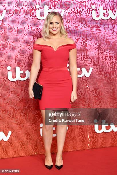 Amy Walsh attends the ITV Gala at the London Palladium on November 9, 2017 in London, England.