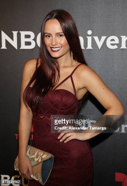 Ana Lucia Dominguez attends the NBCUniversal International Offsite Event at LIV Fontainebleau on November 9, 2017 in Miami Beach, Florida.