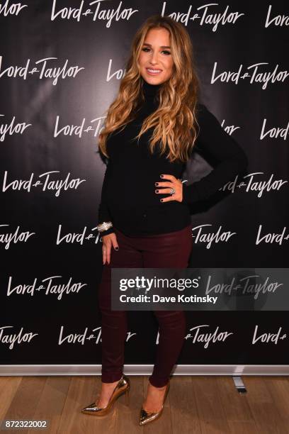 Singer-Songwriter Jessie James Decker attends Lord & Taylor Holiday Window Unveiling 2017 With Jessie James Decker on November 9, 2017 in New York...