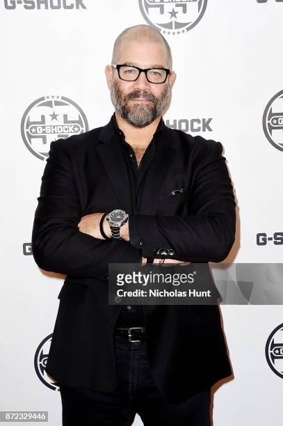 Adam Craniotes attends the G-Shock 35th Anniversary Celebration at The Theater at Madison Square Garden on November 9, 2017 in New York City.
