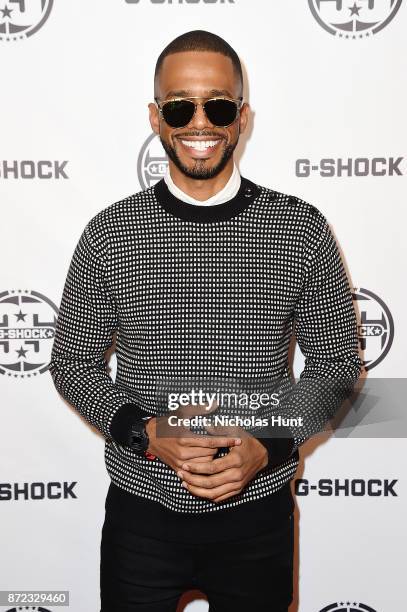 Eric West attends the G-Shock 35th Anniversary Celebration at The Theater at Madison Square Garden on November 9, 2017 in New York City.