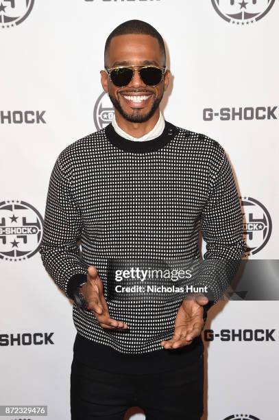 Eric West attends the G-Shock 35th Anniversary Celebration at The Theater at Madison Square Garden on November 9, 2017 in New York City.