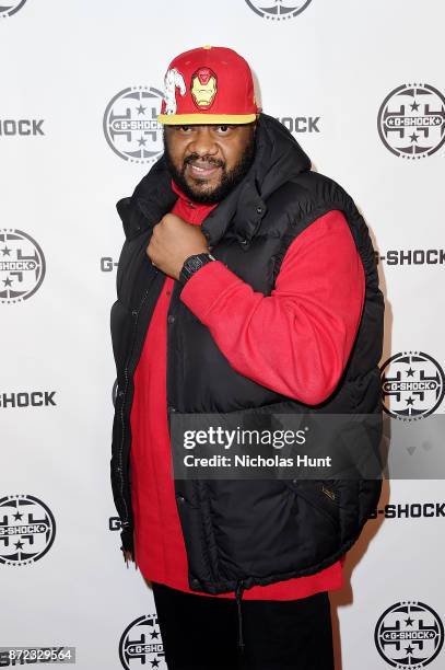 Grizz Chapman attends the G-Shock 35th Anniversary Celebration at The Theater at Madison Square Garden on November 9, 2017 in New York City.