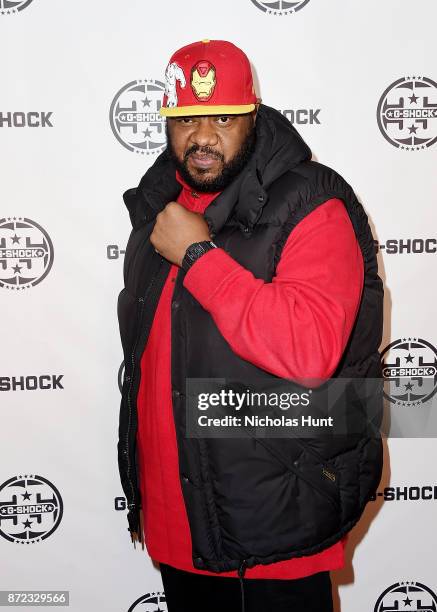 Grizz Chapman attends the G-Shock 35th Anniversary Celebration at The Theater at Madison Square Garden on November 9, 2017 in New York City.