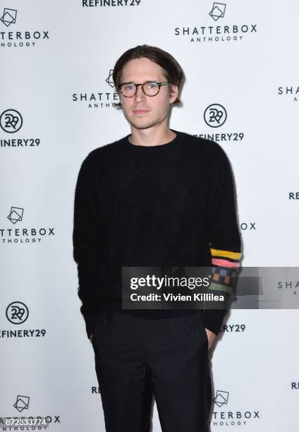 Actor Josh Kaye attends the Premiere Of Starlight Studios And Refinery29's "Come Swim" at The Landmark on November 9, 2017 in Los Angeles, California.