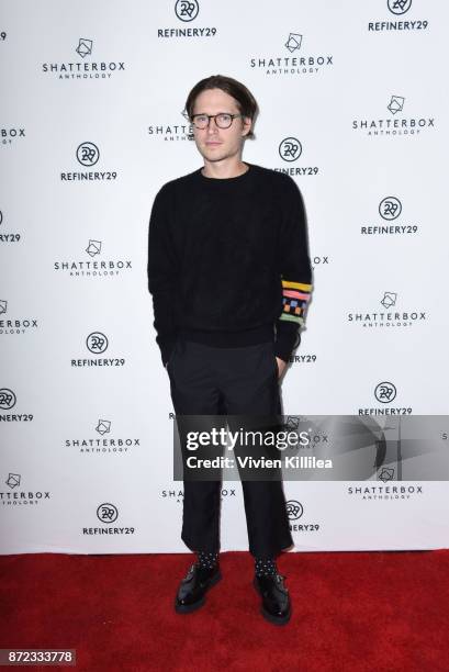 Actor Josh Kaye attends the Premiere Of Starlight Studios And Refinery29's "Come Swim" at The Landmark on November 9, 2017 in Los Angeles, California.