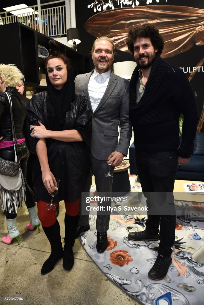 Robin Bevers Moooi CEO, Robin Bevers attends Surface Celebrates The Moooi x Gentle ...