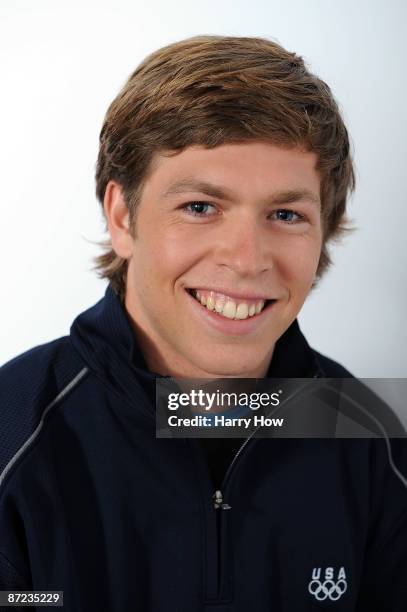 Snowboarder Kevin Pearce poses for a portrait during the NBC/USOC Promotional Photo Shoot on May 13, 2009 at Smashbox Studios in Los Angeles,...