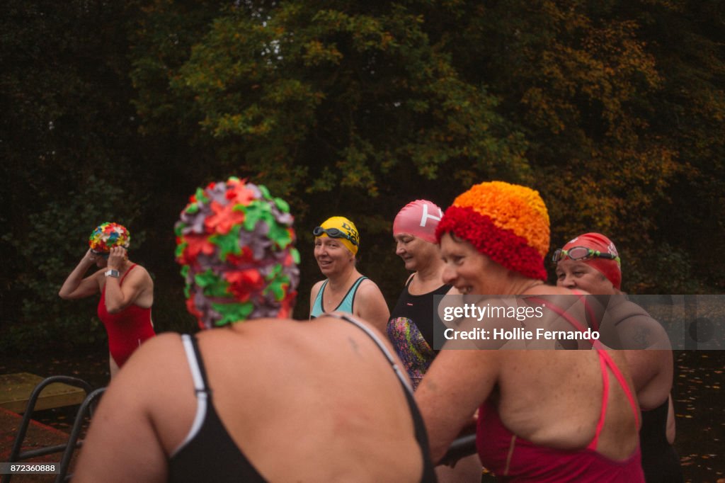 Wild Swimming Women's Group Autumnal Swim