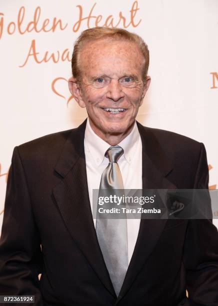 Personality Bob Eubanks attends The Midnight Mission's Golden Heart Awards Gala at the Beverly Wilshire Four Seasons Hotel on November 9, 2017 in...