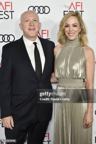 Cassian Elwes and Guest attend the AFI FEST 2017 Presented By Audi - Opening Night Gala - Screening Of Netflix's "Mudbound" - Arrivals at TCL Chinese...