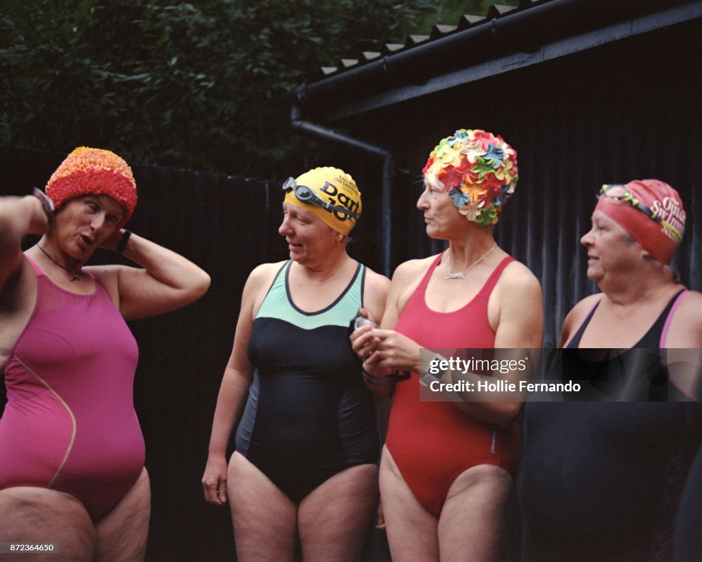 Wild Swimming Women's Group Autumnal Swim