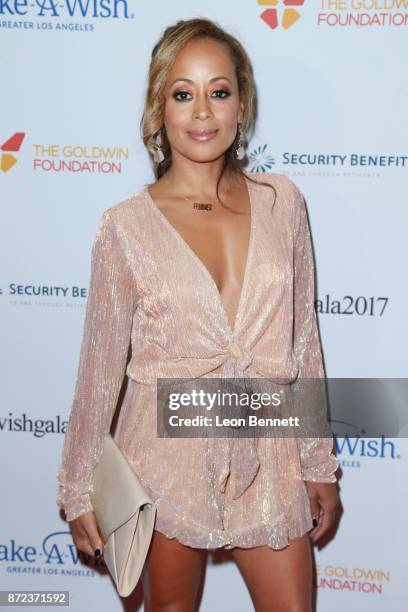 Actress Essence Atkins attends the Make-A-Wish Greater Los Angeles 2017 Wish Gala at Hollywood Palladium on November 9, 2017 in Los Angeles,...