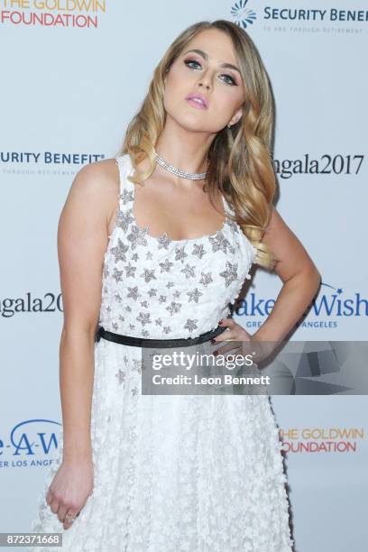 Actress Anne Winters attends the Make-A-Wish Greater Los Angeles 2017 Wish Gala at Hollywood Palladium on November 9, 2017 in Los Angeles, California.