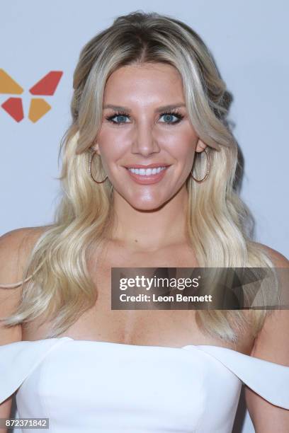 Sportscaster Charissa Thompson attends the Make-A-Wish Greater Los Angeles 2017 Wish Gala at Hollywood Palladium on November 9, 2017 in Los Angeles,...