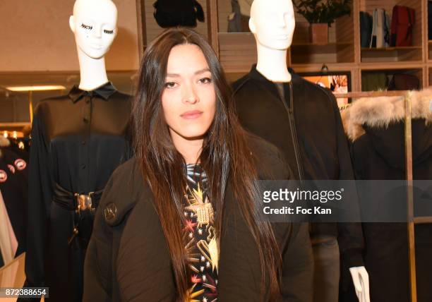 Singer Mai Lan Chapiron attends Stephane Kelian Pop Up Store Launch at L'Exception on November 9, 2017 in Paris, France.