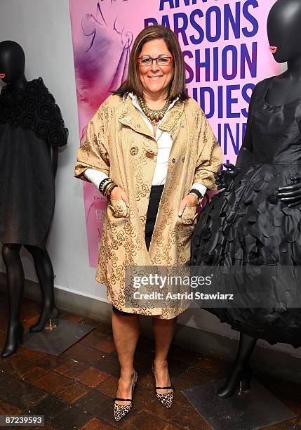 Senior Vice President of IMG Fashion Fern Mallis attends the 10th annual Parsons fashion studies line debut at the Lord And Taylor rooftop on May 14,...