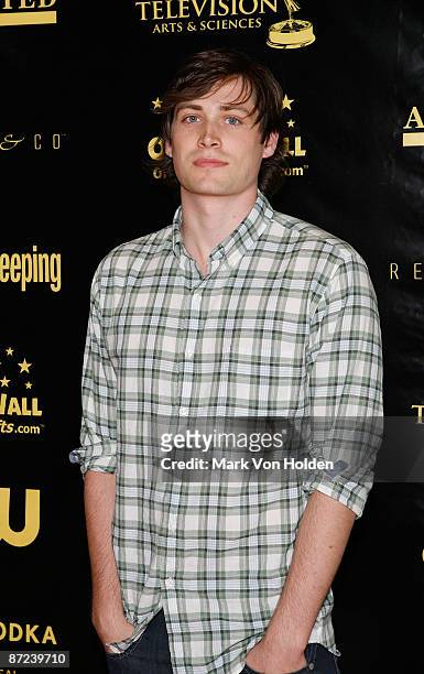 Zack Conroy attends the 36th annual Daytime Entertainment Emmy Awards Nomination party at Hearst Tower on May 14, 2009 in New York City.