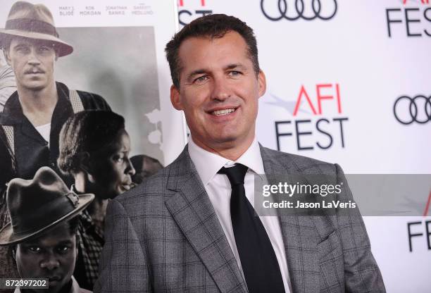 Scott Stuber attends the 2017 AFI Fest opening night gala screening of "Mudbound" at TCL Chinese Theatre on November 9, 2017 in Hollywood, California.