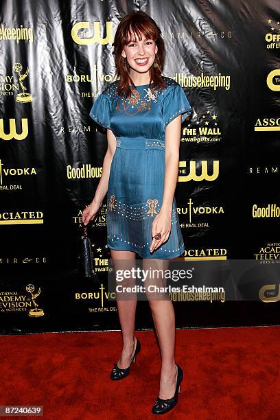 Actress Brittany Allen attends the 36th annual Daytime Entertainment Emmy Awards nomination party at Hearst Tower on May 14, 2009 in New York City.