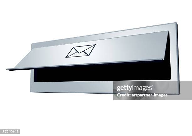 letter box or mailbox - entryway interior stock illustrations